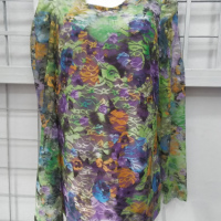 blusa gasa multicolores