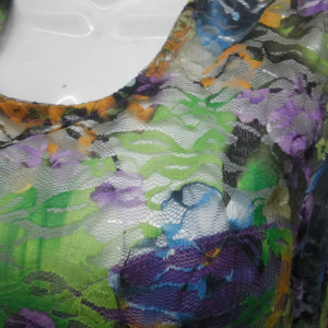 blusa gasa multicolores