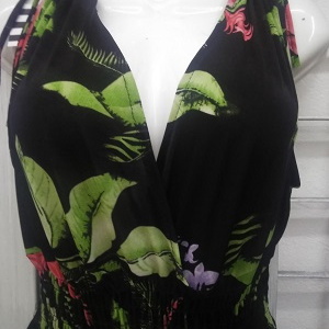 vestido negro tirantes